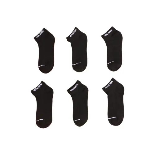 Jordan Socks 6 Pack Black Baby