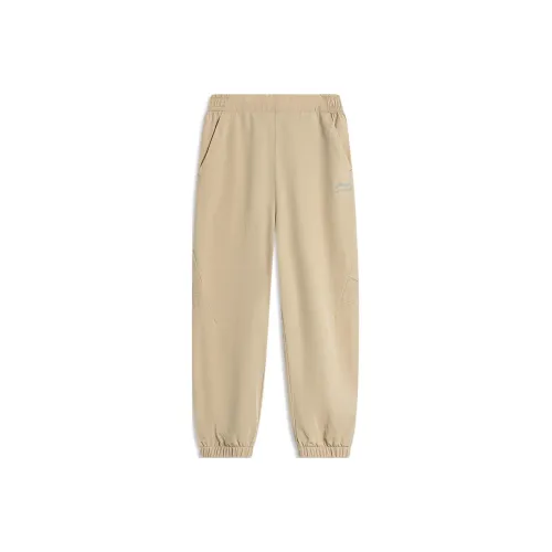 Детские LINING YOUNG Вязаные Тренировочные Штаны Ароматерапия Абрикос