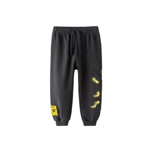 ZARA FW23 Детский и для малышей Длинные штаны Малыш Черный