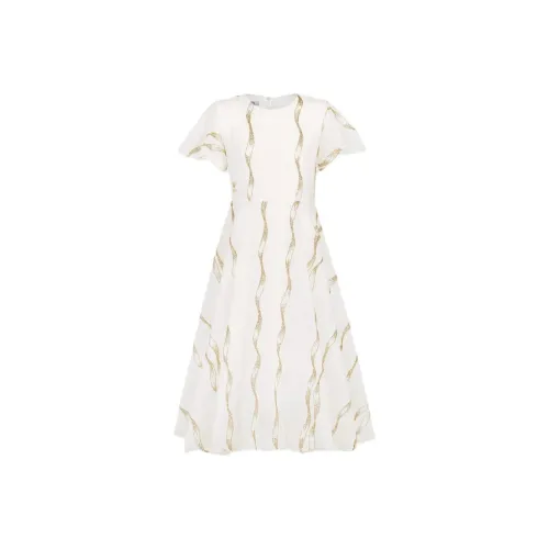 DIOR Белые Платья для Детей