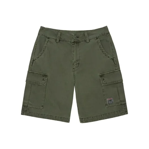 Vision Street Wear Kids Шорты Детские Светло-Серый Зеленый