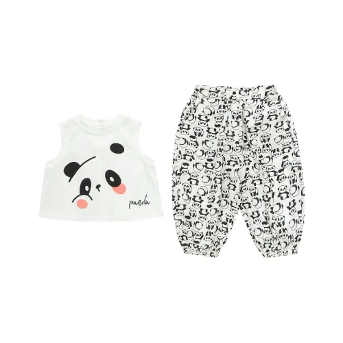 TONYBEAR Повседневная спортивная одежда 2 предмета комплект белый для детей 3-7 лет