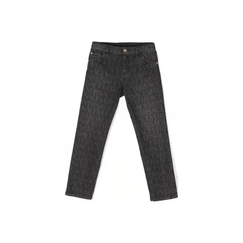 VERSACE Черные Джинсы для Детей