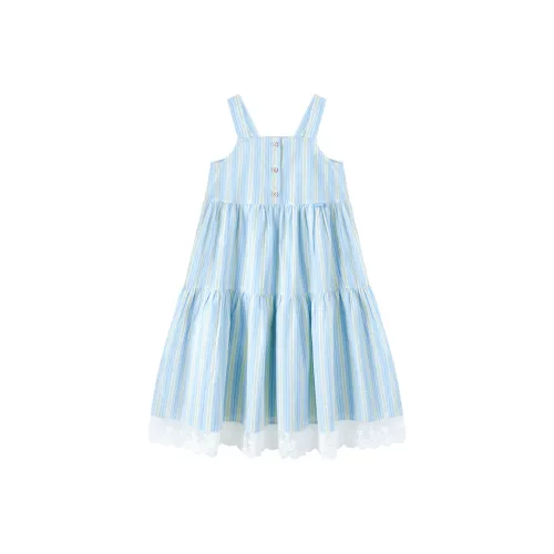 Disney Платье Синий Дети Возраст 3-7 лет