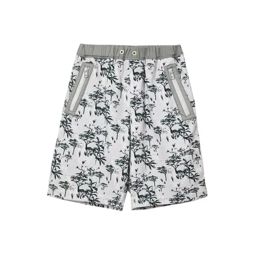 Mitti Шорты Детские Full Покрытие Узор В Свет Озерный Зеленый