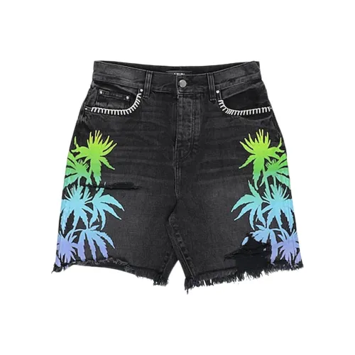 AMIRI Джинсовые шорты Женские Черные
