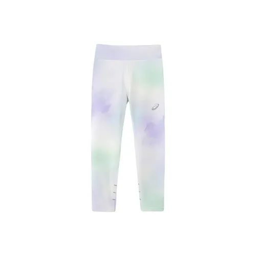 Asics Леггинсы Японский стиль Light Trend Подростки Ослепительный цвет Фиолетовый