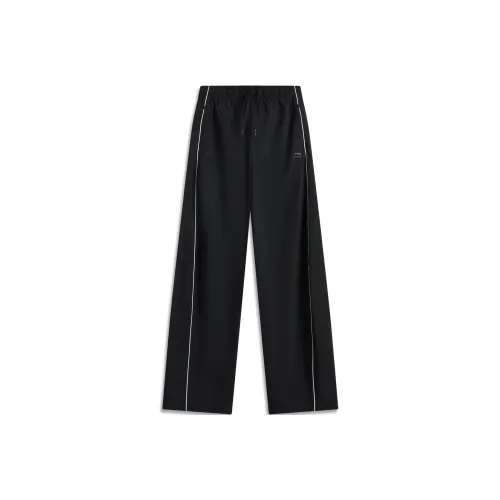 LINING Sports Life Collection Черные Женские Спортивные Брюки