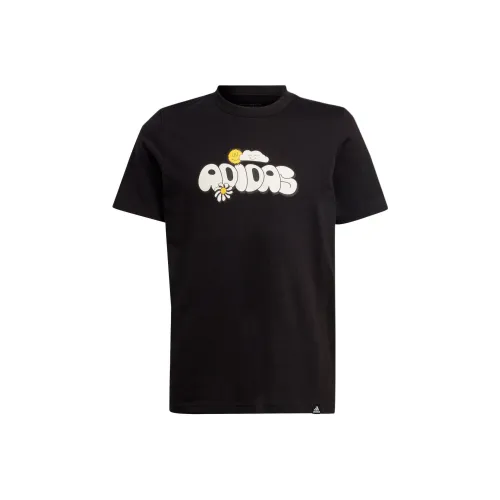 Adidas Черная Унисекс Футболка