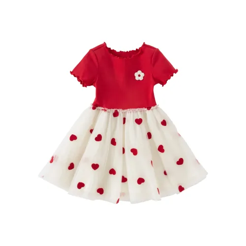 DAVE BELLA Платье Темно-красное для детей 3-7 лет