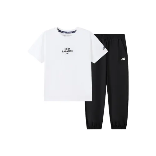 New Balance совместный бренд Повседневная спортивная одежда Белый Дети 3-7 лет