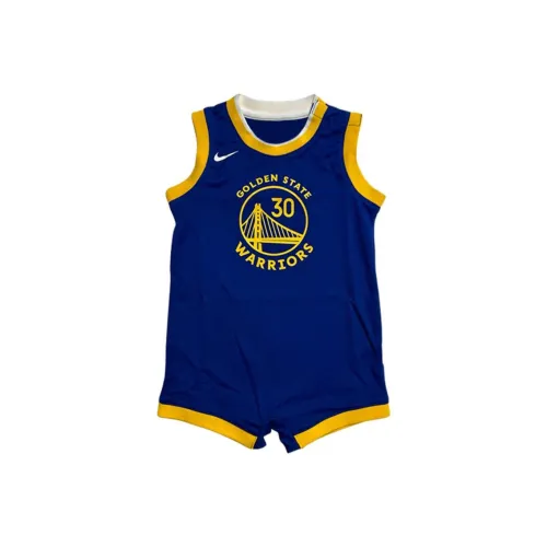 Nike x NBA Комбинезон Golden State Warriors Синий Для младенцев и малышей