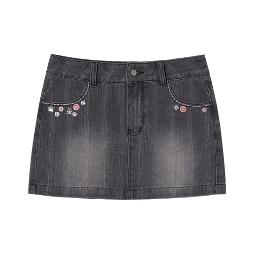 I'M ONE Джинсовые короткие юбки Женские