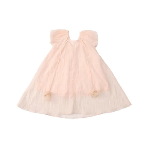Miller Castle Платье Бежево-розовое Детское