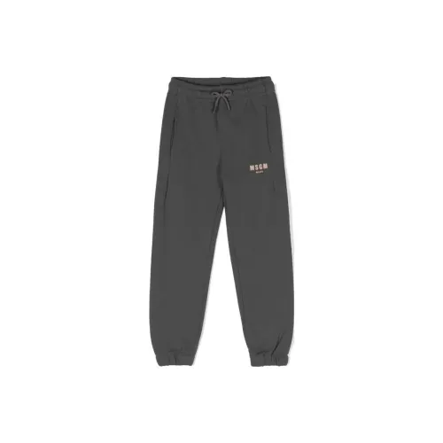 MSGM Серые Kids Спортивные брюки