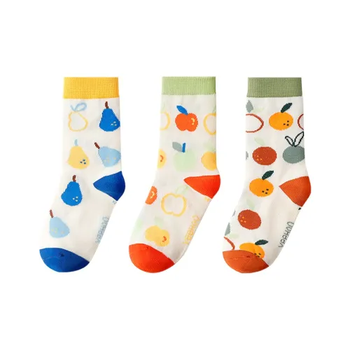 YeeHoO Смешанные цвета, 3 пары носков для детей