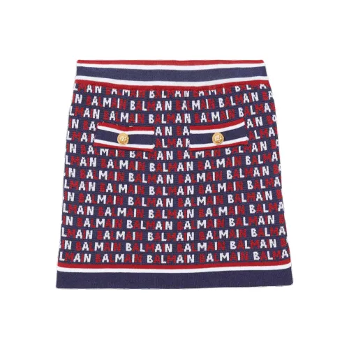 BALMAIN Юбка Морской Синий Детский