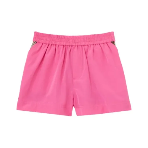 Burberry Повседневные шорты для детей розовый