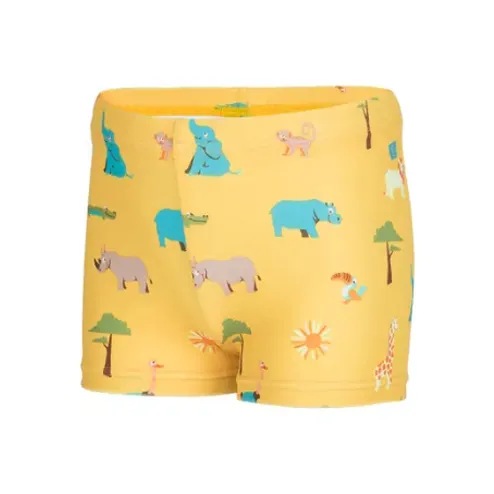 DECATHLON Детский купальник горчично-желтый для младенцев и малышей