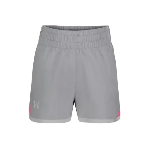 Under Armour UA FLY Малыш Шорты Aurora Серый Детский