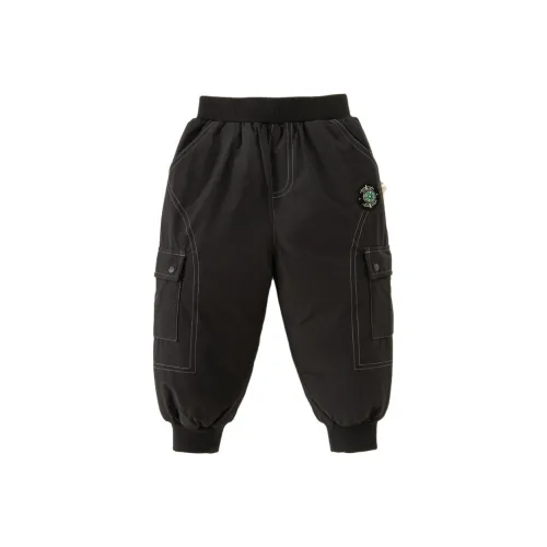 DAVE&BELLA Черные Kids Пуховые брюки