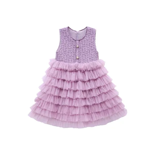 Туту Фиолетовый Детские Платья