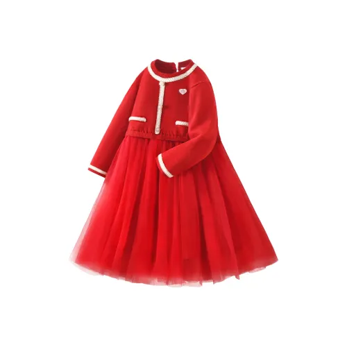 Hello Kitty Платье Настоящий Красный Детский