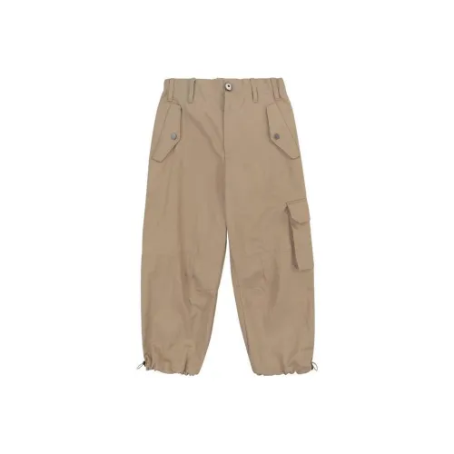 BRUNELLO CUCINELLI Брюки SS24 Khaki Детский