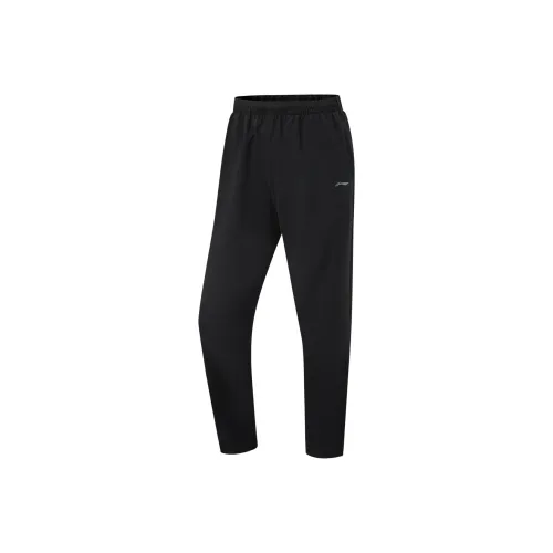 LINING Fitness Series Женские спортивные брюки черного цвета