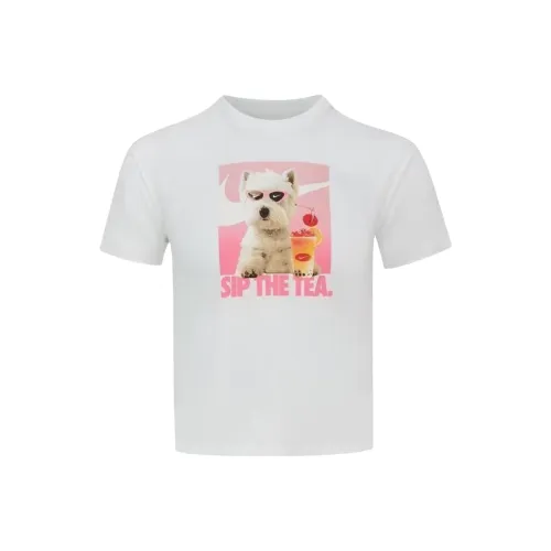 NIKE Белая Унисекс Футболка