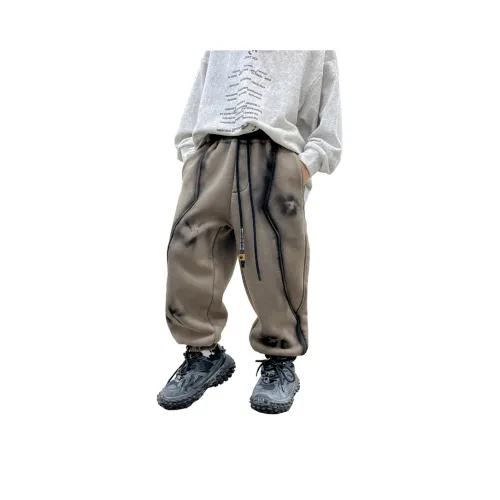 HEINBBE Вязаные тренировочные штаны цвет на изображении подростки