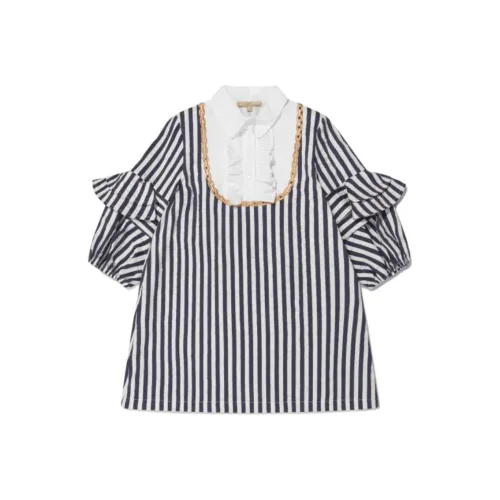 ELIE SAAB Детское платье цвет синий