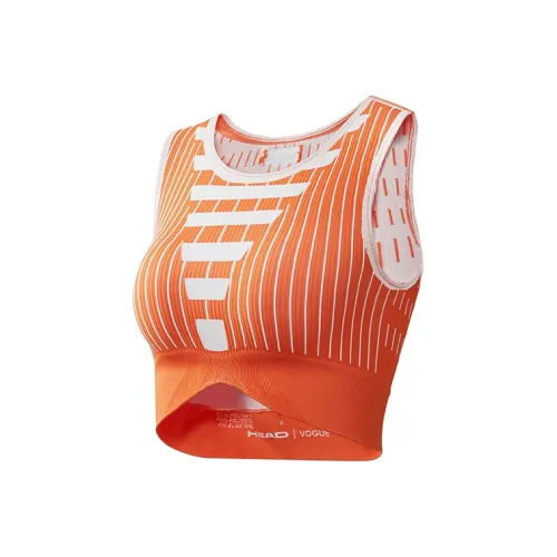 Женские спортивные майки без рукавов для головы