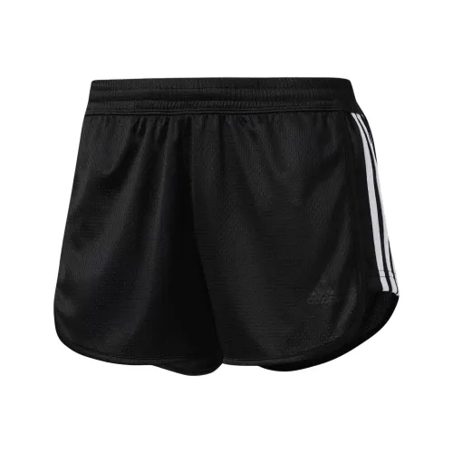 Adidas Спортивные шорты Женские Черный Белый