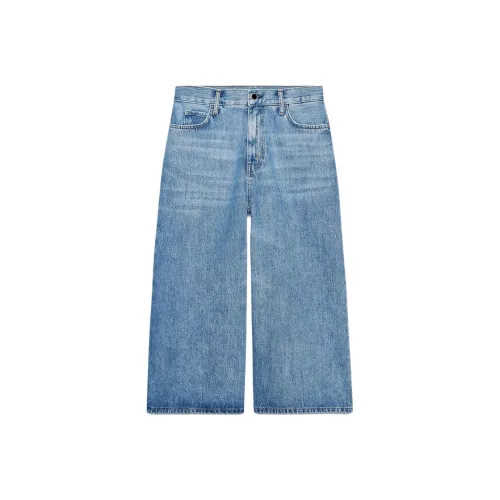 ZARA ZW Series Синие Женские Джинсовые Шорты