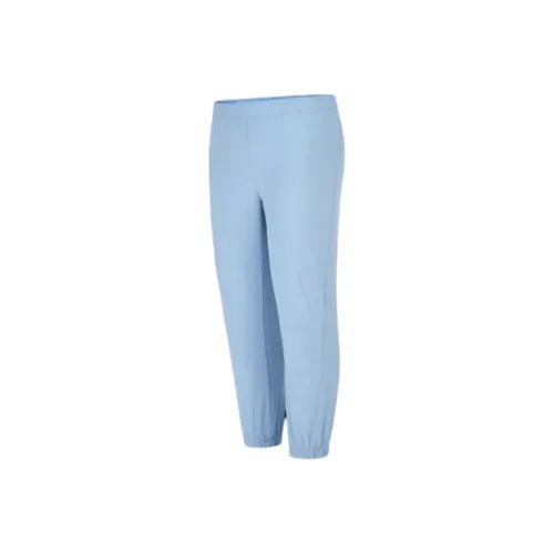 DECATHLON Вязаные тренировочные штаны вымытый деним синий детский