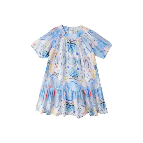 Royal Childlike Детское платье синего цвета для дошкольников