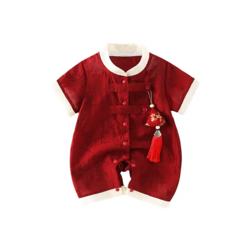 XiaoJinBu Комбинезон Бордовый Infant и Toddler