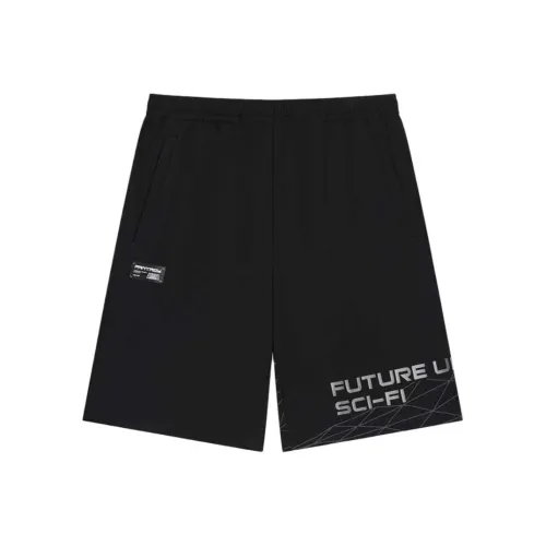 XTEP Sports Life Collection Спортивные шорты Мужские Глубокий черный