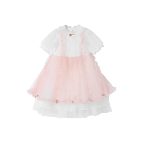 Annil Платье Половина сахара Розовый Подростки