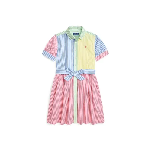 Polo Ralph Lauren Платье SS25 Многоцветное Детское