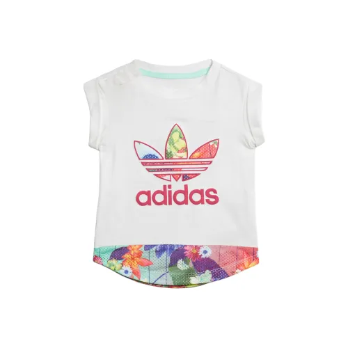 Adidas Originals T-Shirt Белый Многоцветный Для Младенцев и Малышей