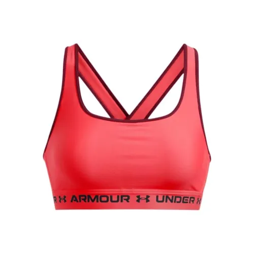 Under Armour Crossback HeatGear Armour® MID Спортивное белье Женское Красное