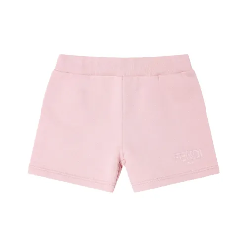 FENDI Шорты Infant и Toddler Светло-розовые