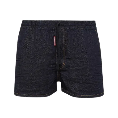 DSQUARED 2 Джинсовые шорты Женские Blue