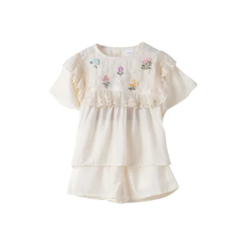 Royal Childlike SS24 Повседневная спортивная одежда Экрю Дети 3-7 лет