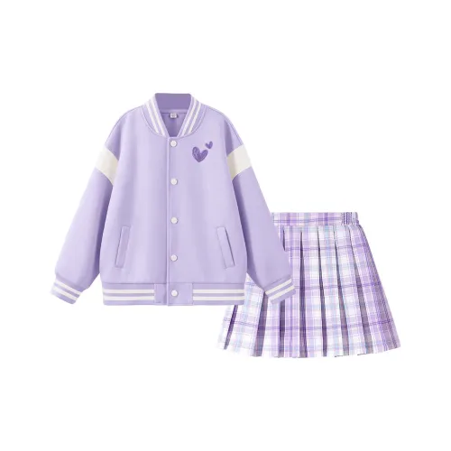 La Chapelle Kids Комплект с юбкой Фиолетовый Детский