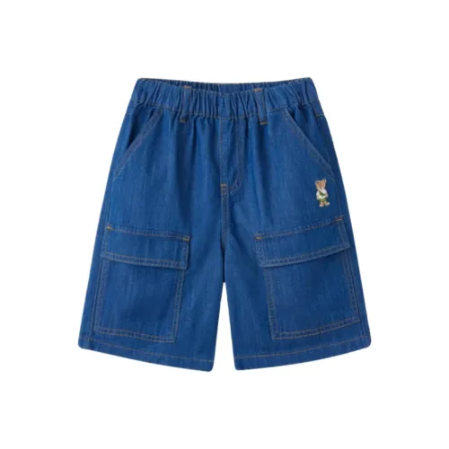PAW IN PAW Шорты для детей 3-7 лет джинсовый синий