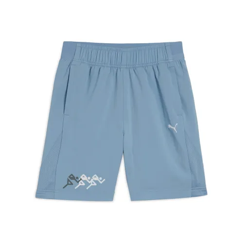 PUMA Ткани вязаные Светло-синий 20 Kids Short