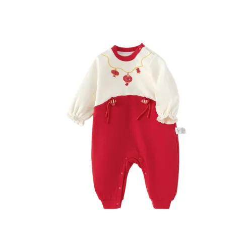 Balabala Комбинезон Белый Красный Тон Infant и Toddler